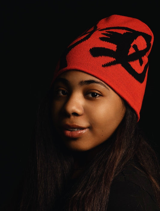 Flame Beanie “Red”
